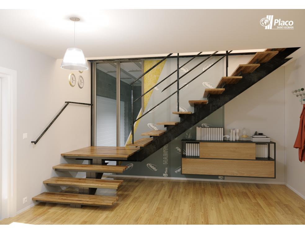 Placo® optimise le système UP STIL® pour les garages des maisons individuelles